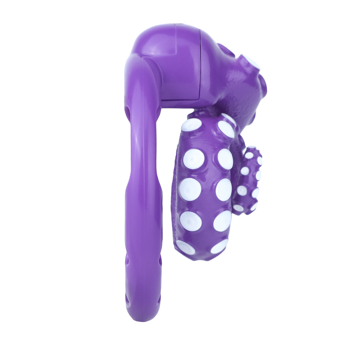 Deep Sea Purple cage side profile and base ring