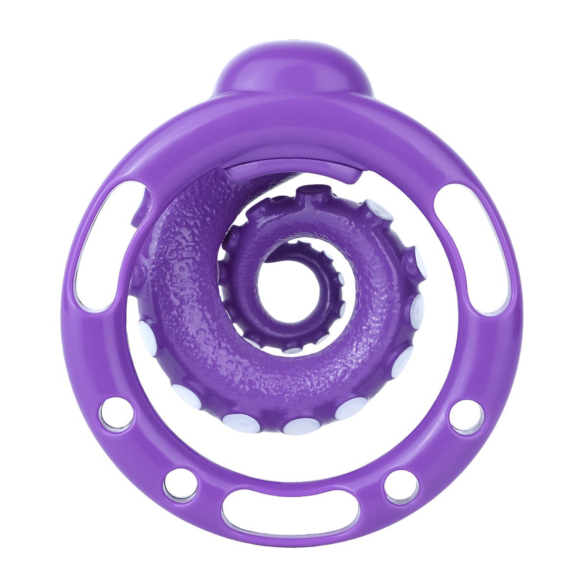 Deep Sea Purple cage rear opening and ring