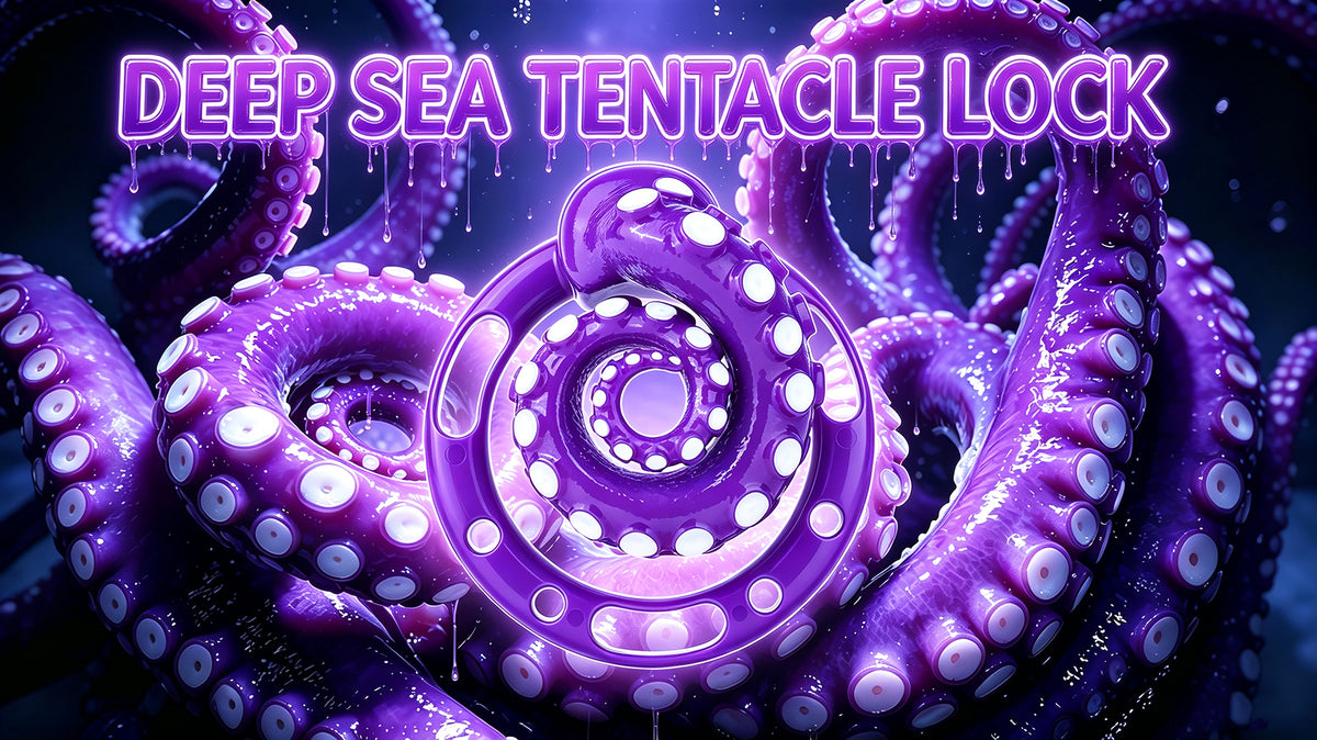 Deep Sea Tentacle Lock illustrated product design