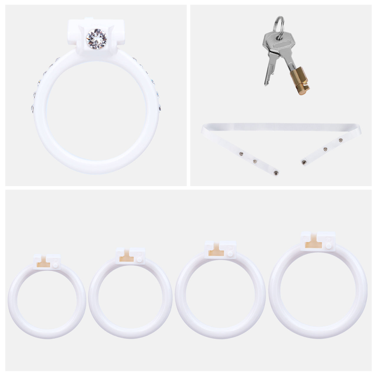 The Contract Of Time Diamonds Chastity Cage