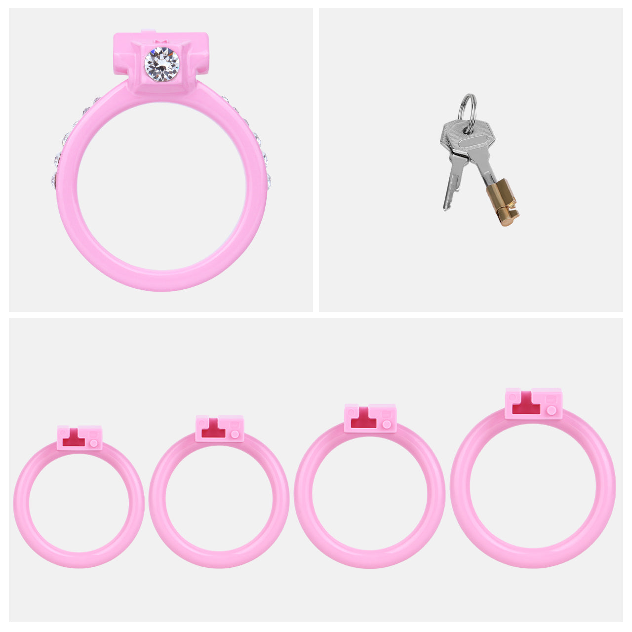 The Contract Of Time Diamonds Chastity Cage