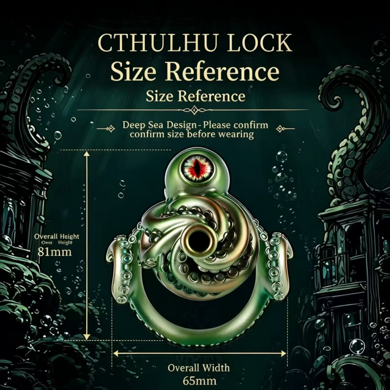 The Eye of Cthulhu's Chastity Cage