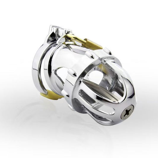 Titanium Alloy Metal Chastity Cage