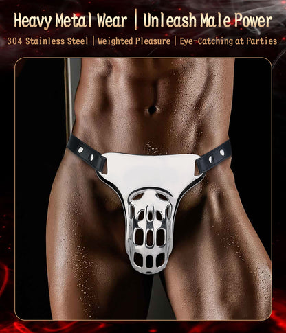 Top#02 Wearable Chastity Cage - 8