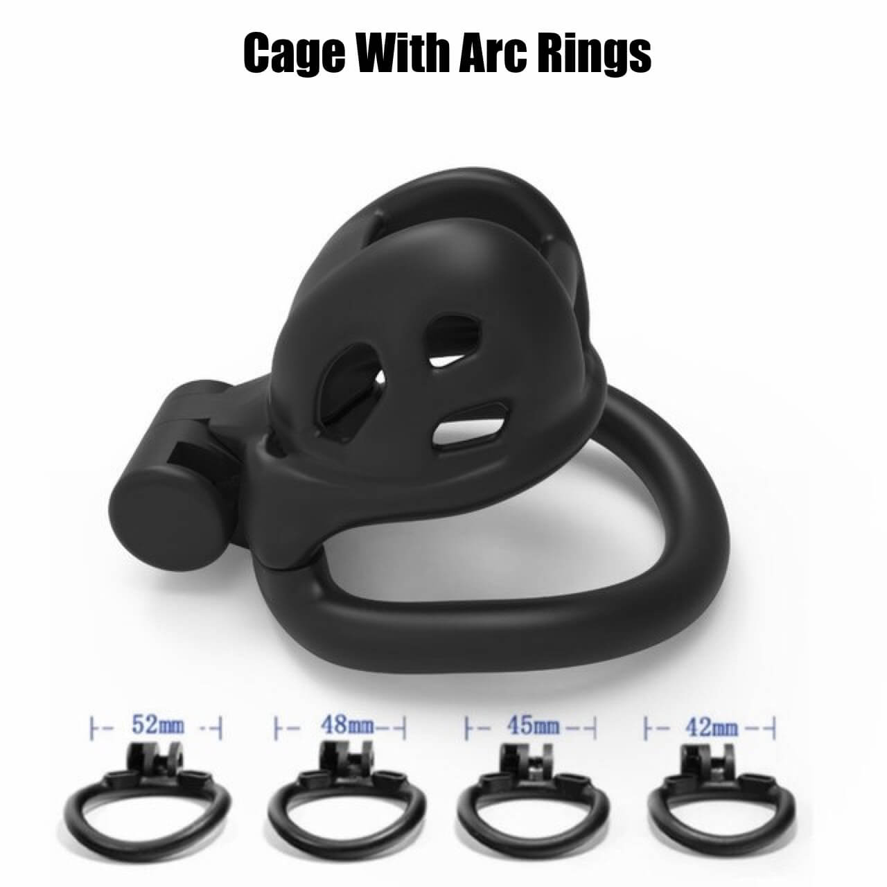Super-Mini Mamba Chastity Cage Kits 1.81 inches Long