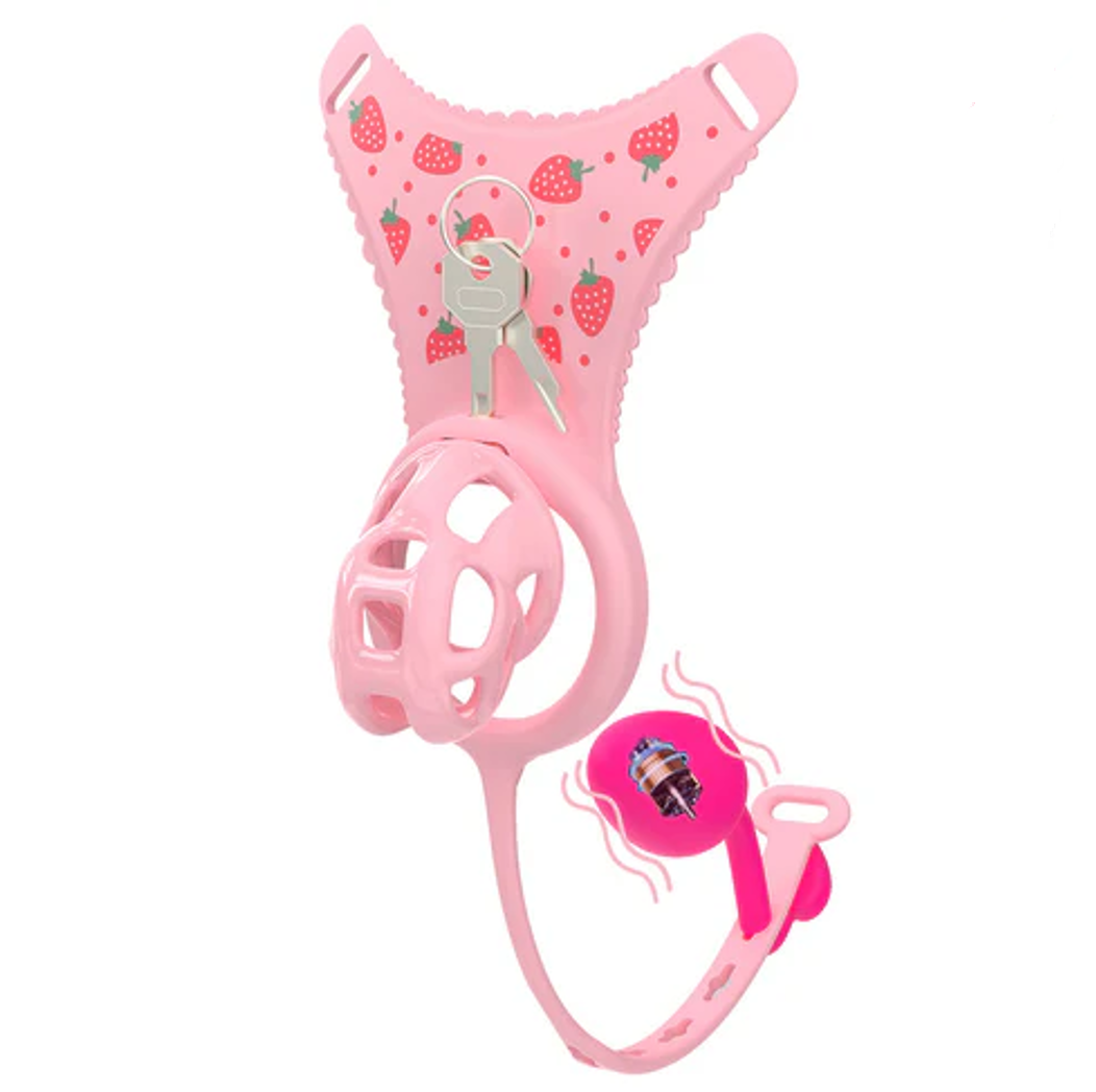 Upgrade Cobra Chastity Cage With Underwear And Plug