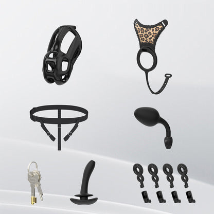 Upgrade Cobra Chastity Cage With Underwear And Plug