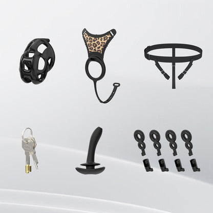 Upgrade Cobra Chastity Cage With Underwear And Plug