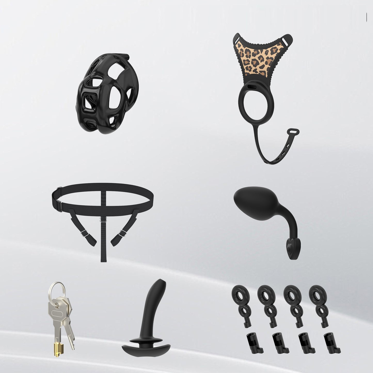 Upgrade Cobra Chastity Cage With Underwear And Plug