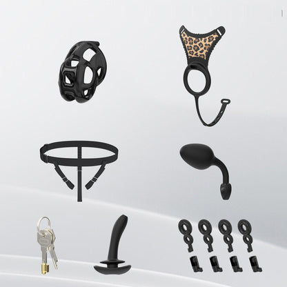 Upgrade Cobra Chastity Cage With Underwear And Plug