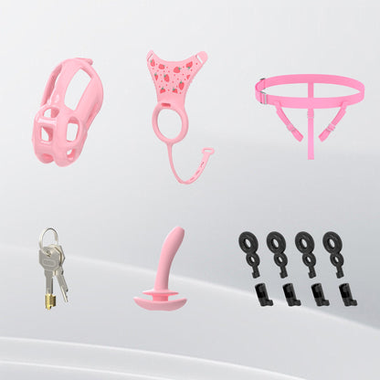 Upgrade Cobra Chastity Cage With Underwear And Plug