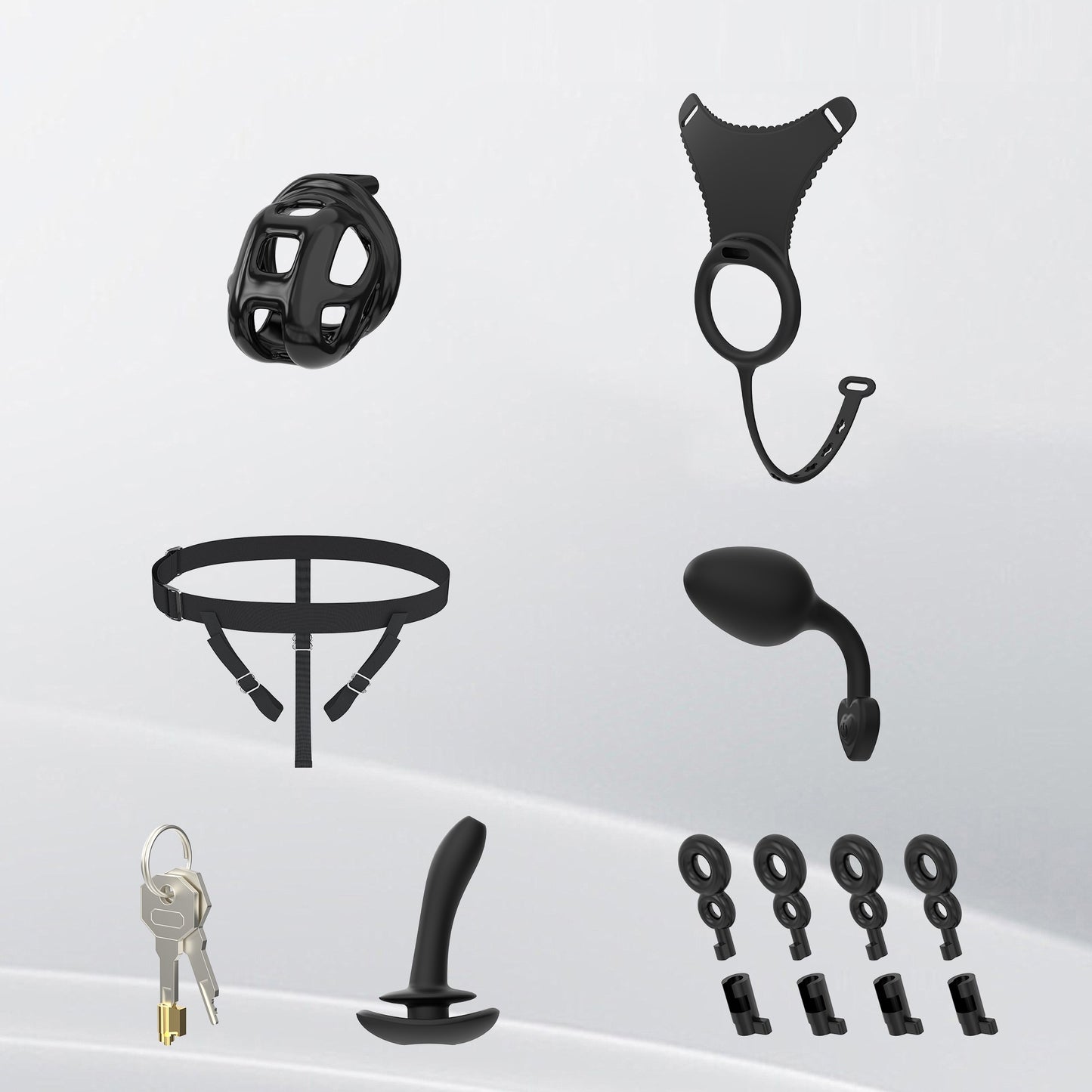 Upgrade Cobra Chastity Cage With Underwear And Plug
