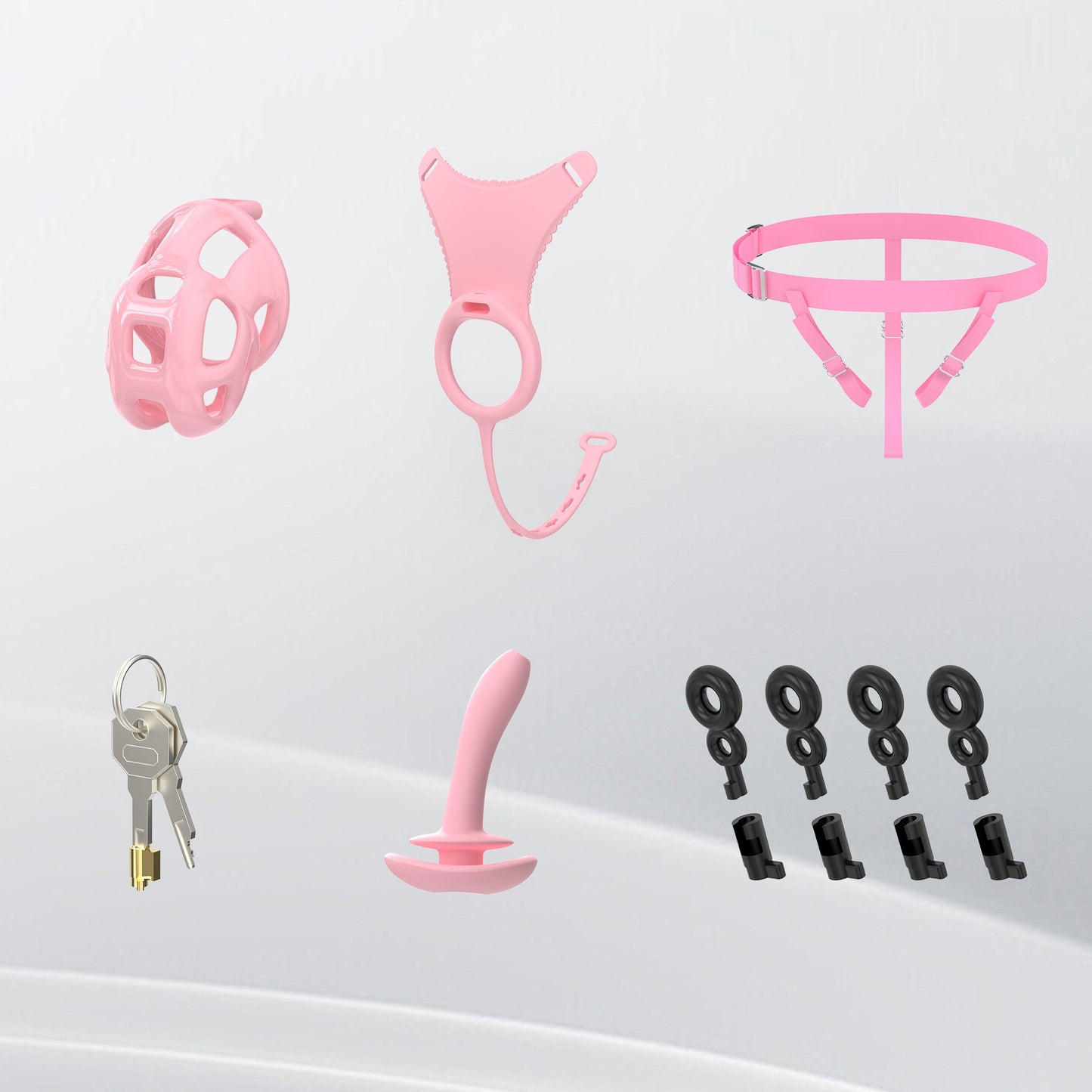 Upgrade Cobra Chastity Cage With Underwear And Plug