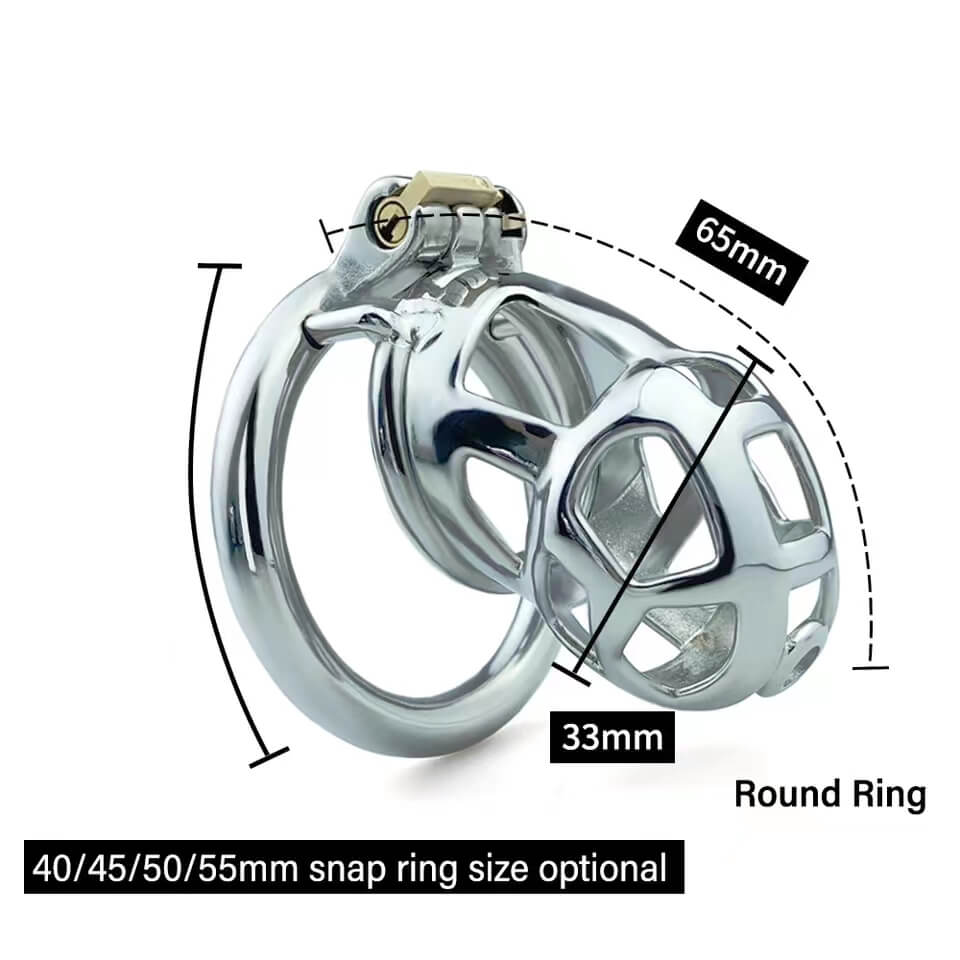 Upgraded Sung Mamba Chastity Cage 2.56 Inches Long