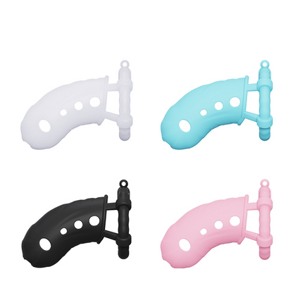 Cage de chasteté en silicone améliorée