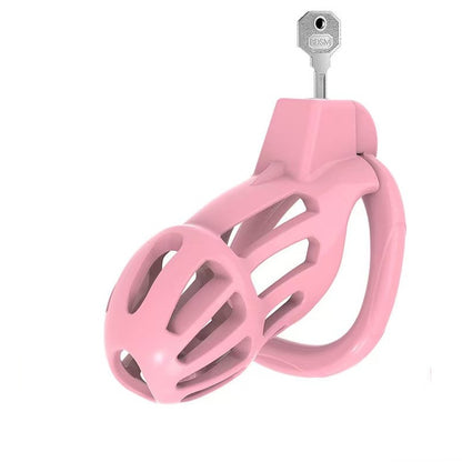 Vertical Stripe Breathable Chastity Cage