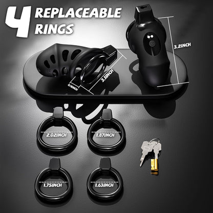 Vibrating Chastity Cage - App Control