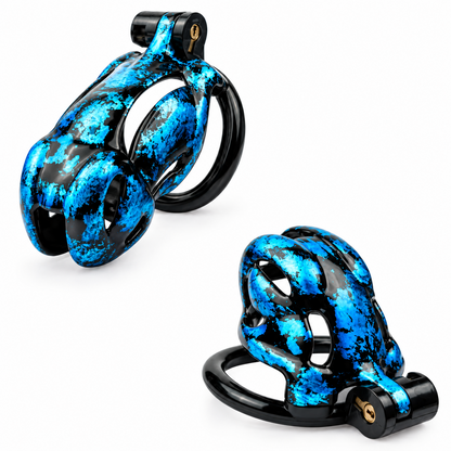 Viper Camo Print Chastity Cage