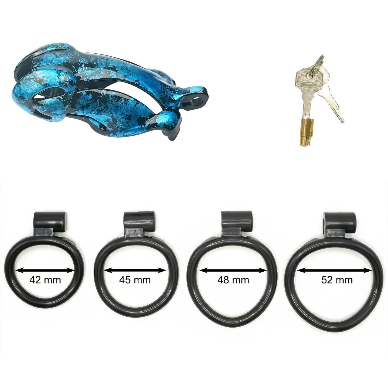 Viper Camo Print Chastity Cage