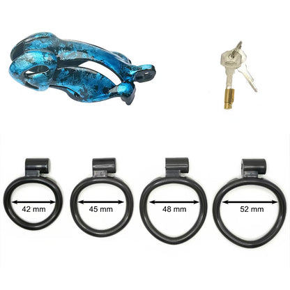 Viper Camo Print Chastity Cage