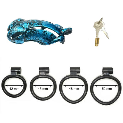 Viper Camo Print Chastity Cage