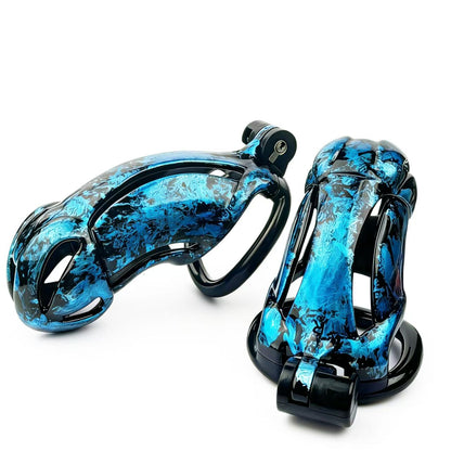 Viper Camo Print Chastity Cage