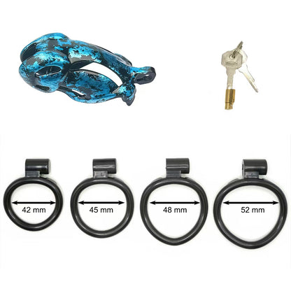 Viper Camo Print Chastity Cage