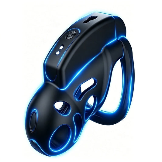 War Dragon Remote Control Vibration Chastity Cage