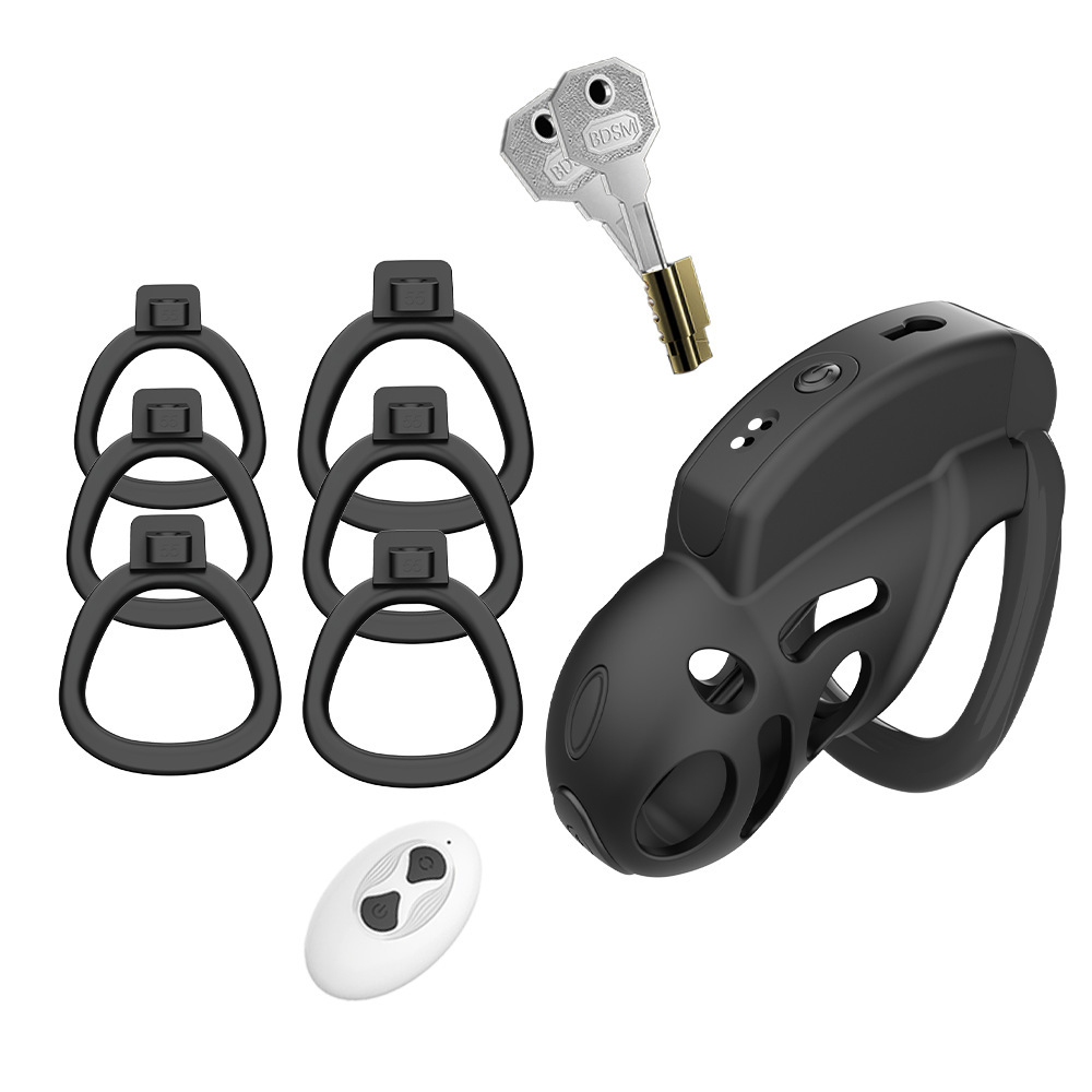 War Dragon Remote Control Vibration Chastity Cage