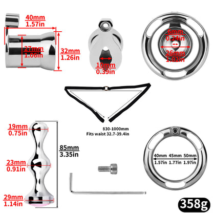 WrenchLock Negative Chastity Cage - 14