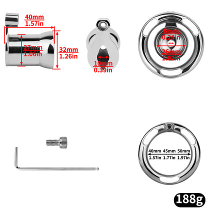 WrenchLock Negative Chastity Cage - 5