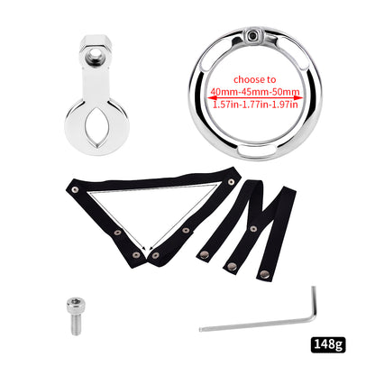 Zeus' Eye Flat Chastity Cage
