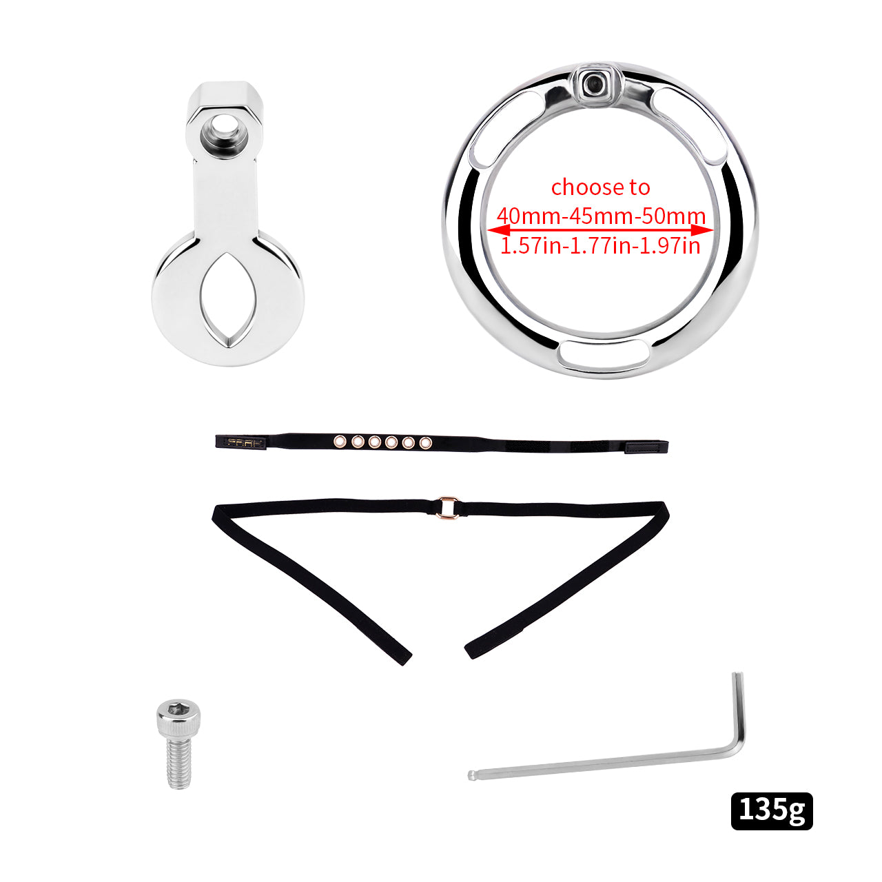 Zeus' Eye Flat Chastity Cage