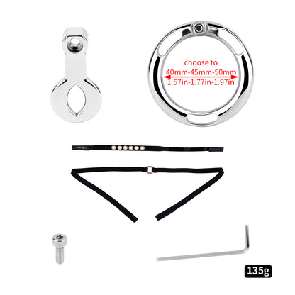 Zeus' Eye Flat Chastity Cage
