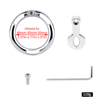 Zeus' Eye Flat Chastity Cage