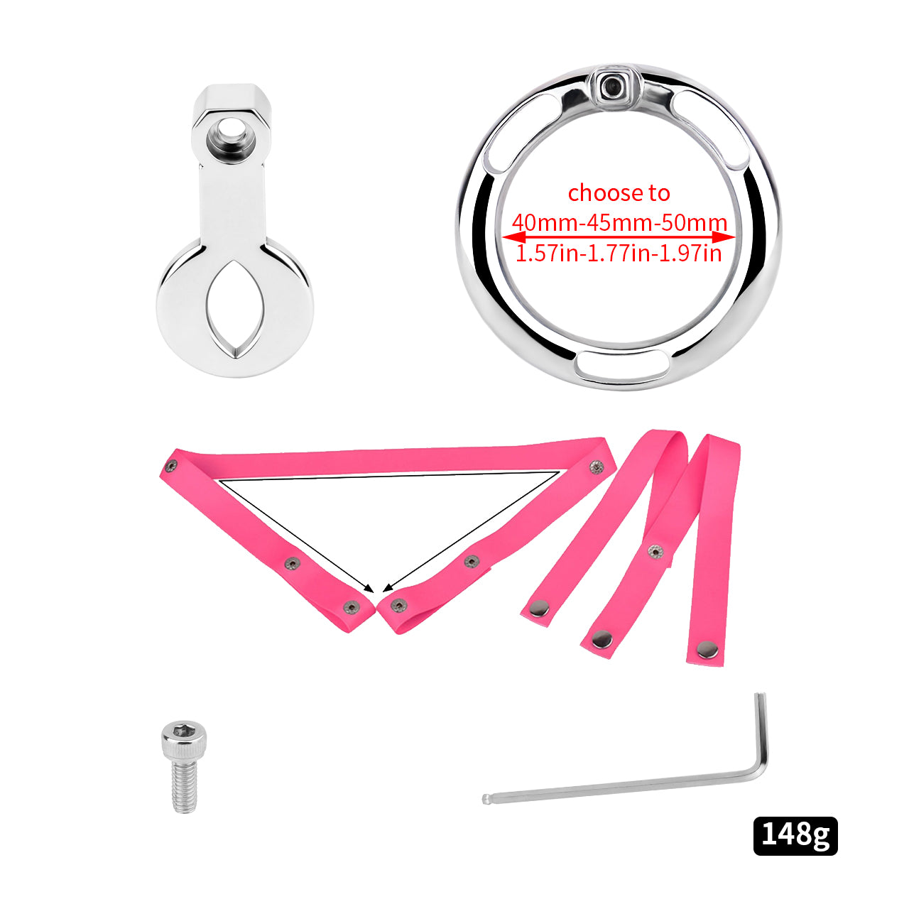 Zeus' Eye Flat Chastity Cage