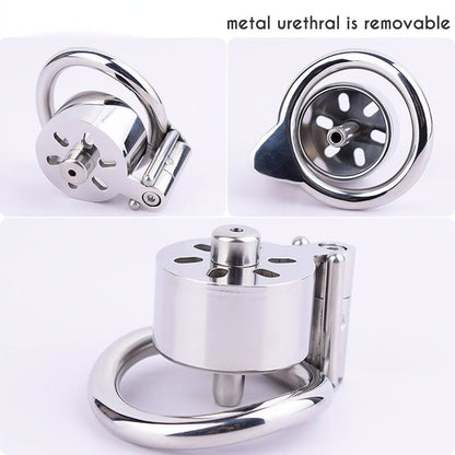 New Canned Male Chastity Cage with Belt