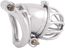 Load image into Gallery viewer, Mini Metal Chastity Device 1.77 inches long

