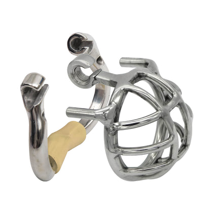 Stainless Steel Stealth Lock Male Chastity Device