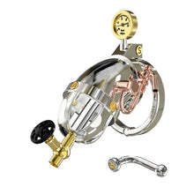 Load image into Gallery viewer, NEW SteamPunk 316 Stainless Steel Chastity Device

