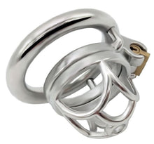 Load image into Gallery viewer, Tiny Steel Chastity Cage - No Erection Risk!

