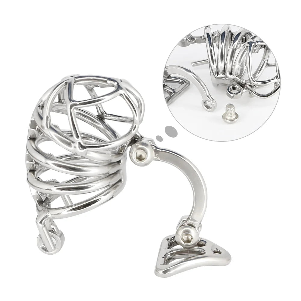 DIY Detachable Stainless Steel Male Chastity Device – topchastity
