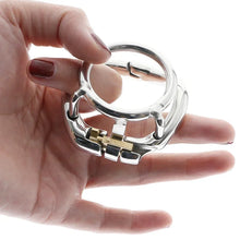 Load image into Gallery viewer, Stainless Steel Male Zero Chastity Cage
