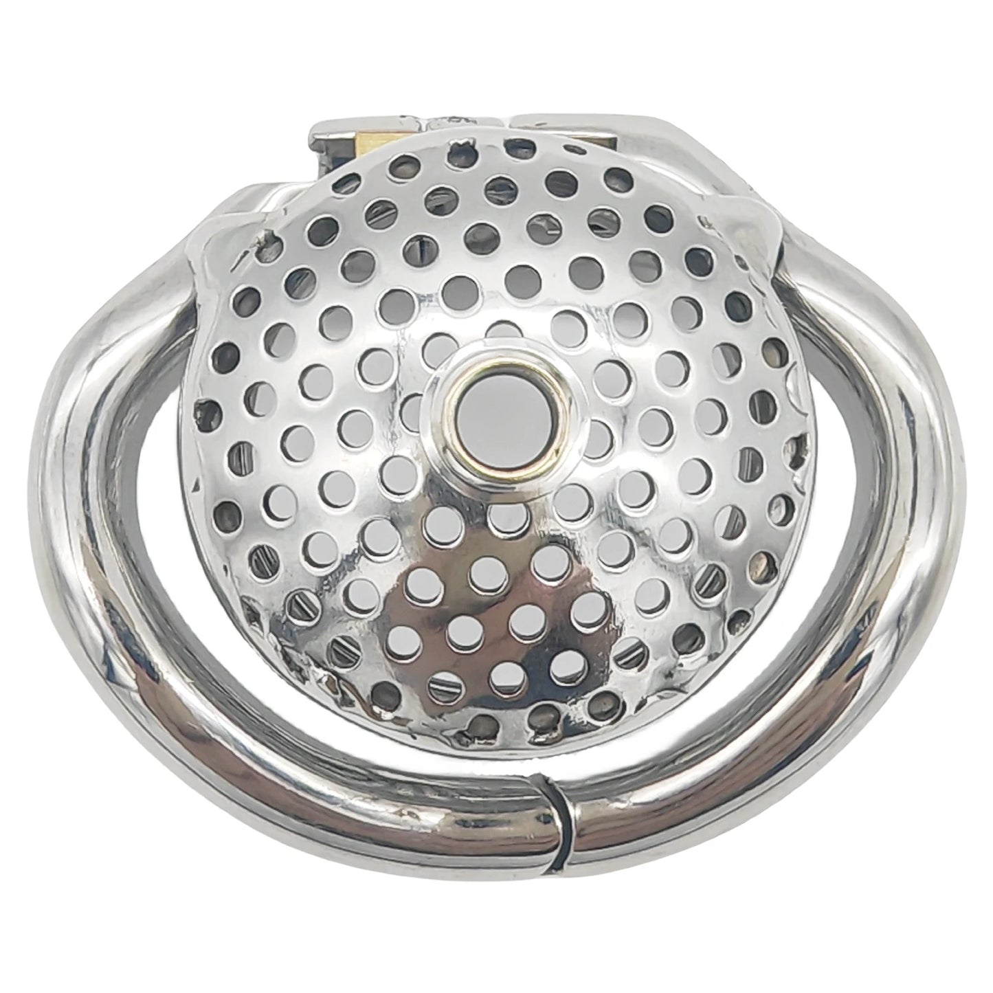 Flat Honeycomb Stainless Steel Chastity Device