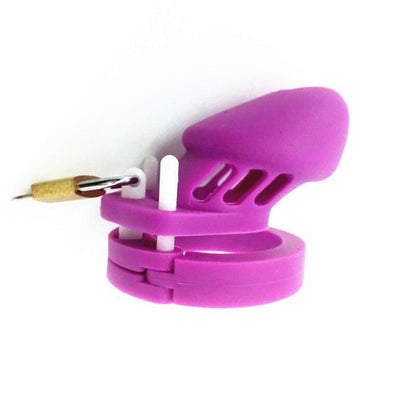 CB6000S Silicone Chastity Cage Purple