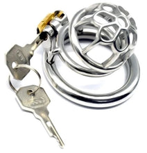 Load image into Gallery viewer, The Bullet Dungeon Small Steel Chastity Cage
