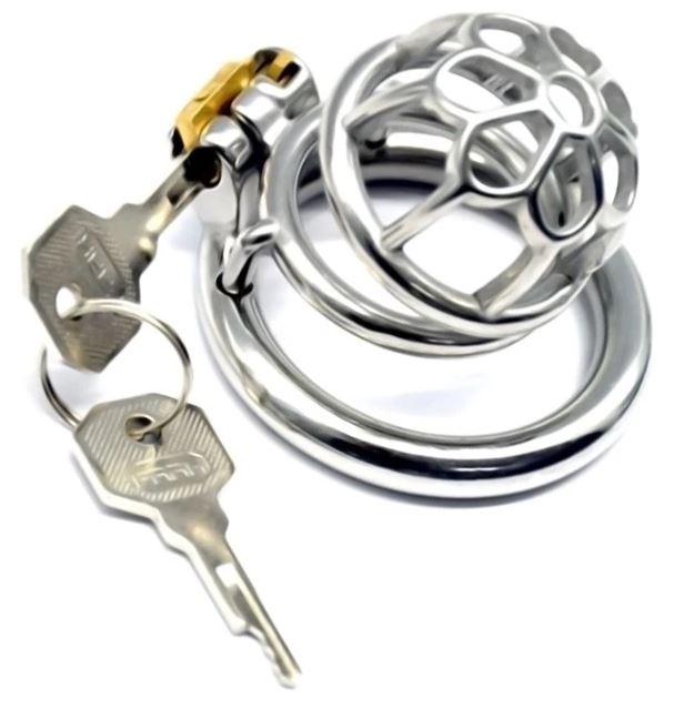 The Bullet Dungeon Small Steel Chastity Cage