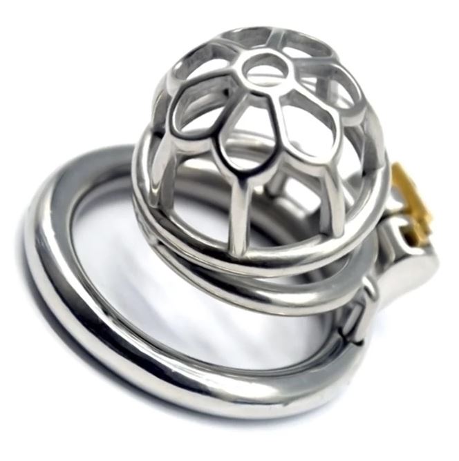 The Bullet Dungeon Small Steel Chastity Cage