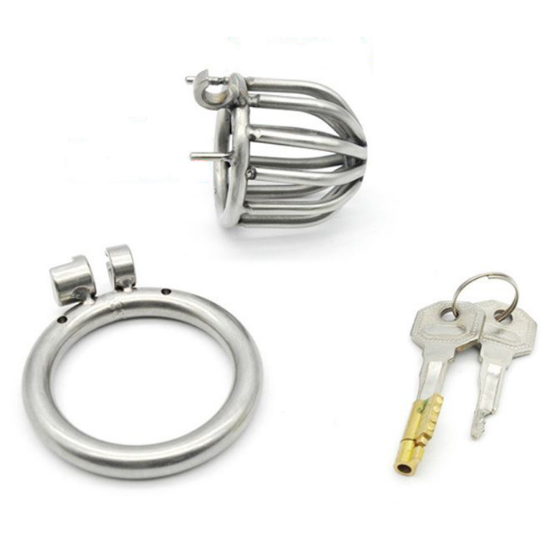 Little Birdie Cage - Steel Awl Chastity Cage (1.69 in)