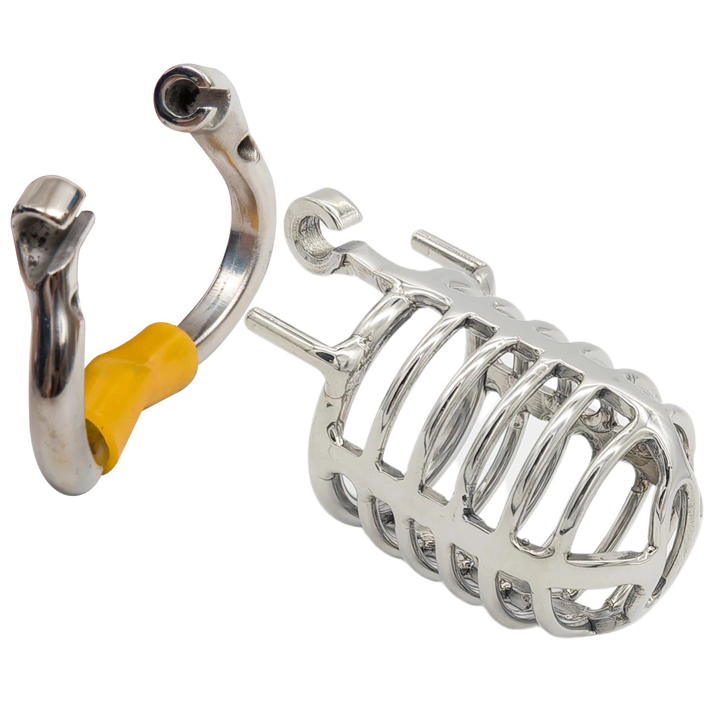 Newest Stainless Steel Male Chastity Device